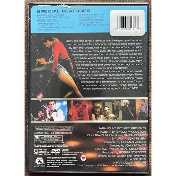 Saturday Night Fever - DVD - 25th Anniversary -   Widescreen - Picture 2 of 4